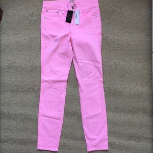 Women’s J Crew Skinny Jeans Size 25 Light Pink